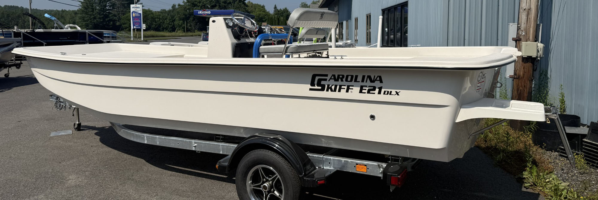 2025 Carolina Skiff E21DLXCC - White